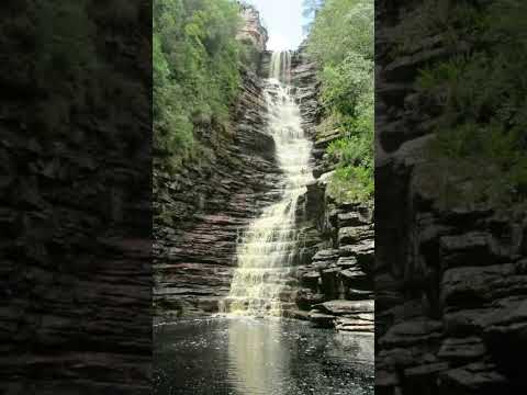 Cachoeira dos Cristais , Vila de Igatu , Andaraí ChapadaDiamantina Bahia Brasil