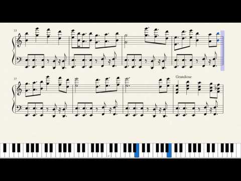 Zanza the Divine Piano Cover (Sheet Music Link in Description)