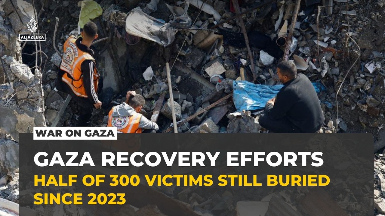 Nearly three years on, Gaza families search for loved ones beneath the rubble