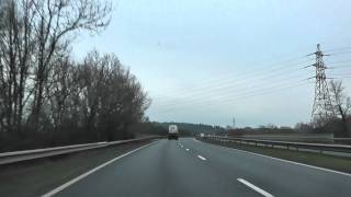 preview picture of video 'Driving On The A449 From Claines To Junction 6 M5, Worcester, Worcestershire, England'
