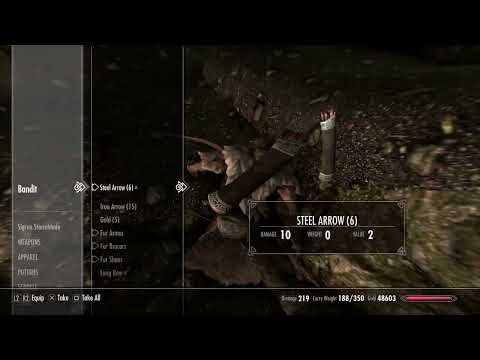 Sigrun at Swindler´s Den - Skyrim Legendary difficulty