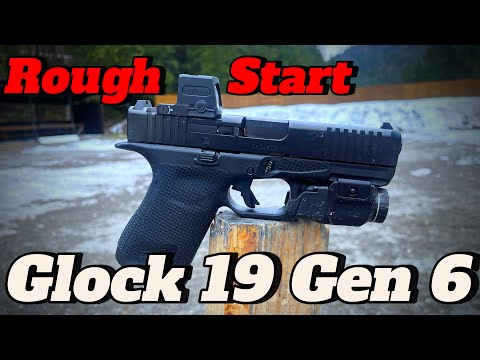 Glock 19 Gen 6 First 500rds. Not 100% Reliable.