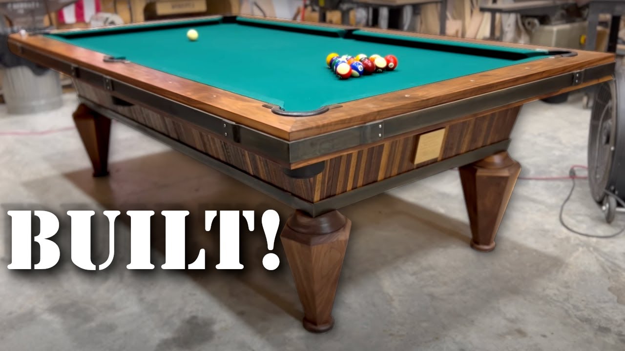 I can't believe it's Done: Pool Table Build