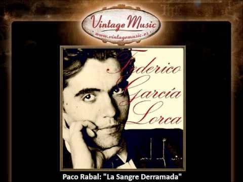 Paco Rabal - La Sangre Derramada (Federico Garcia Lorca) (VintageMusic.es)