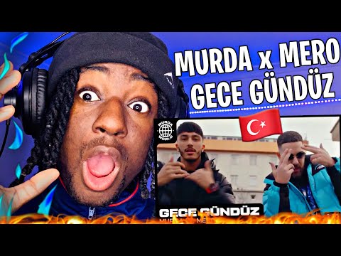 Murda - Gece Gündüz ft. MERO (prod. Spanker) | REACTION