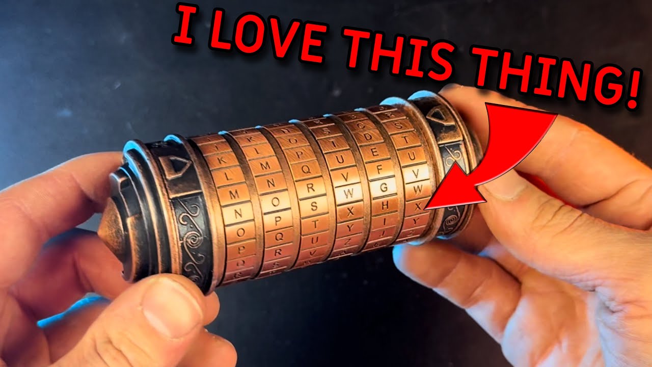 Cryptic Da Vinci Code Puzzle Box - Review
