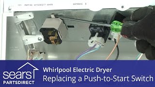 How to Replace a Whirlpool Electric Dryer Push-to-Start Switch