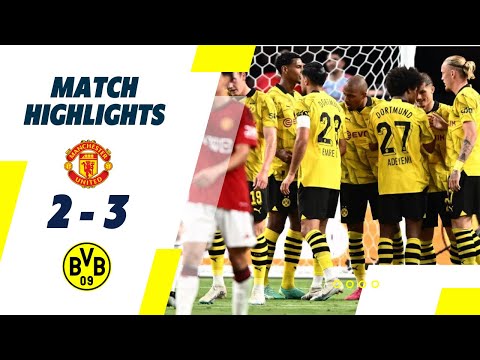 Manchester United FC vs Borussia Dortmund Full match video highlights - Club Friendly