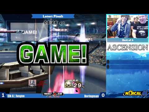 "Ascension 9/28/19" - Elk G | Ivayne (Wolf) v. Boringman (MK) - Losers Finals
