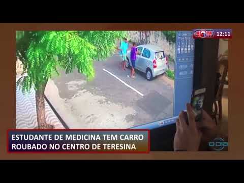 ROTA DO DIA 25 07  Estudante de medicina tem carro roubado no centro de Teresina