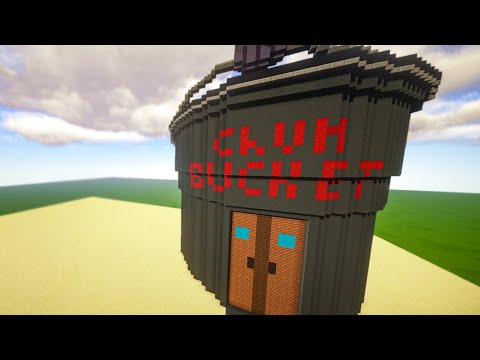 Building in Minecraft #2 (SpongeBob - Chum Bucket)