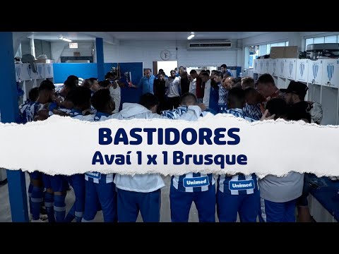 TV Avaí BASTIDORES Avaí 1 x 1 Brusque