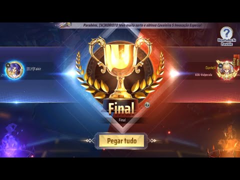 🔴 FINAL TORNEIO DO JAMIEL! + SORTEIO DE CONTA + CONTA NOVA - SEIYA AWAKENING