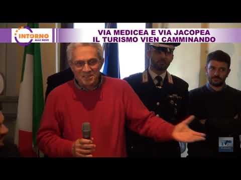 Intorno alle nove del 01 12 2020 - Via Medicea e via Jacopea, il turismo vien camminando