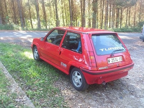 Renault super 5 GT Turbo fase 2 año 1988 de serie