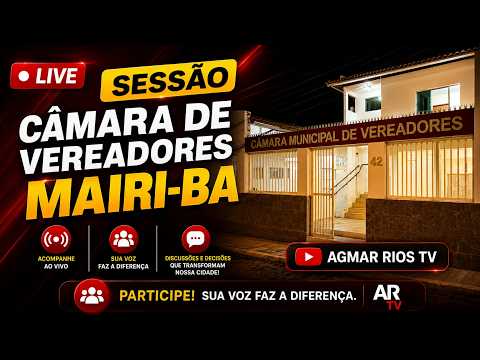 Sessão da Câmara de Vereadores de Mairi-BA - 10/09/2026