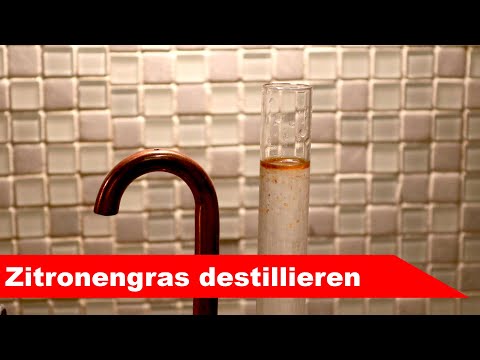 🌷 Zitronengras destillieren 🌻 - ätherische Öle selber machen - diSTILLed