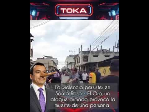 La vi()lencia persiste: en Santa Rosa - El Oro, un ataque armado provocó la muerte de una persona.