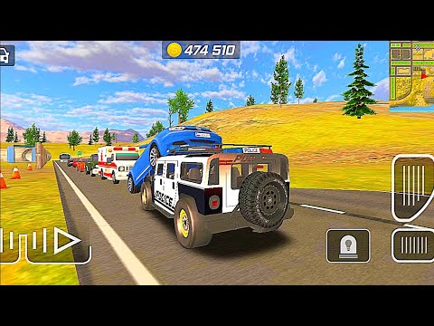 Police Car Mercedes S63 Pursuit Chase #219 Best Android Gameplay 
