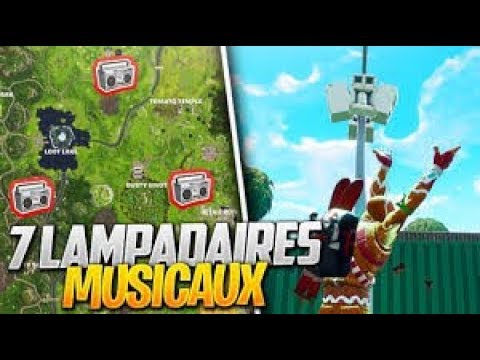 Fortnite Battle Royale Defis Semaine 1 Saison 6 Danser Sous - fortnite battle royale defis semaine 1 saison 6 danser sous differents lampadaires musicaux