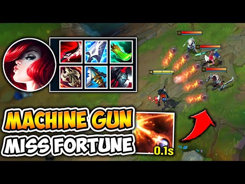 MISS FORTUNE, BUT I HAVE A 0 SECOND COOLDOWN ON Q! (IT LOOKS LIKE URF)