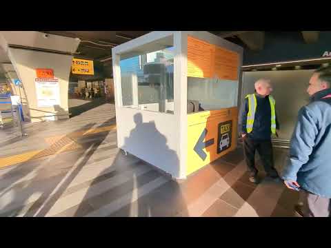 Rome Airport: Taxi Stand at FCO