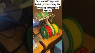 Help me hit 50 subs for LIVE 3D printing! 🚀 Watch this custom "67" build! #shorts #3dprinting