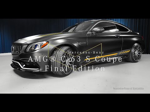 Final Edition 2023 Mercedes-AMG C-Class AMG® C 63 S Coupe MBScottsdale