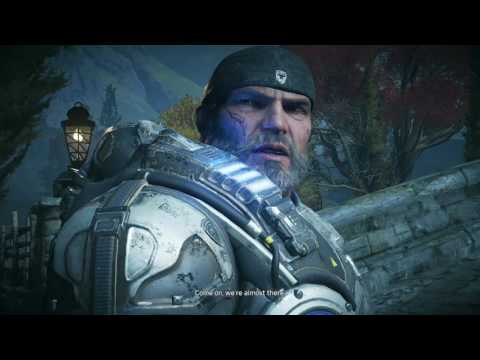 Gears of War 4 Campaign playthrough pt8 - Vineyards of BOOM! Escaping the Estate