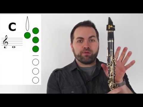 Clarinet - The 5-Note Scale (C D E F G)