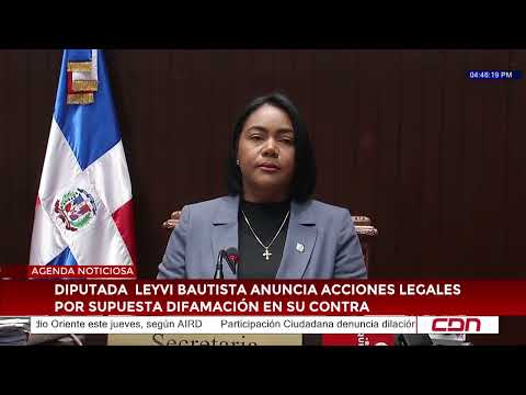 Diputada Leyvi Bautista anuncia acciones legales por supuesta difamación en su contra