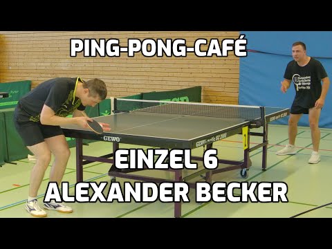 Ping-Pong-Café - Einzel 6 Alexander Becker