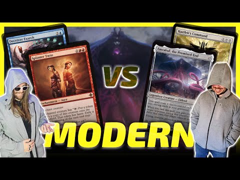 Splinter Twin Vs RG Eldrazi [Paper Modern MtG Gameplay] 2025