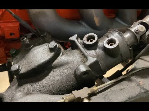How to Convert GM Saginaw Steering Box flare fittings to 6 AN fittings using 617-4805 and 617-4802