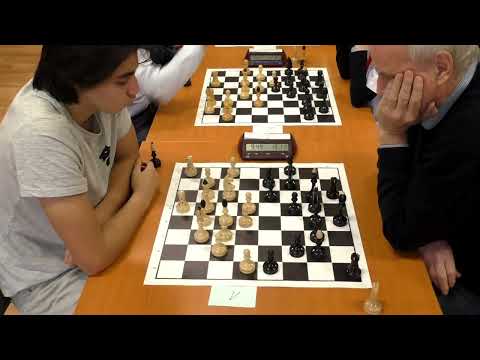 Daniel Compel vs. IM Peter Petrán 1-0 |Bratislavská šachová akadémia| 2023