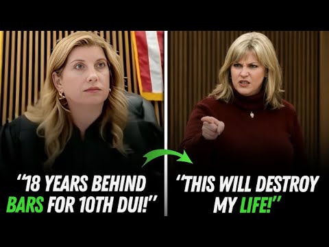 Judge Raquel West SLAMS Woman With 18 Year Sentence For 10th DUI!