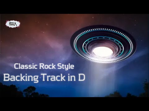 Classic Rock Backing Track in D @ 110 bpm