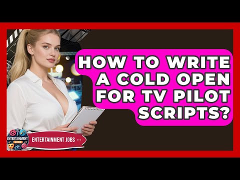 How To Write A Cold Open For TV Pilot Scripts? - Entertainment Jobs