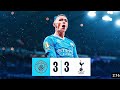 HIGHLIGHTS! CITY DENIED BY LATE LEVELLER IN SIX-GOAL THRILLER | CITY 3-3 TOTTENHAM | Premier League