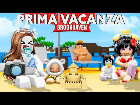 LA NOSTRA PRIMA VACANZA ESTIVA DELL'ANNO SU BROOKHAVEN ROBLOX!