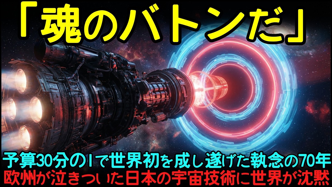 【世界が震えた日】中国・NASAが極秘で追い続けた技術を予算10分の1の日本が先に実現→町工場の老職人が握っていた最後の鍵【海外の反応】【日本称賛】