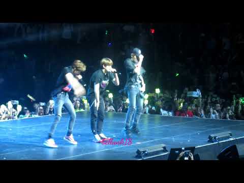 EXID (Velvet - LE) NCT127 (WHIPLASH - Jaehyun, Taeyong, Mark) special stage: 'Darkness' con NY 2018
