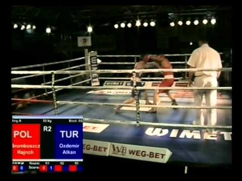 STAMM 2011 ćwierćfinał 52kg BROMBOSZCZ Rajnchold vs OZDEMIR Alkan