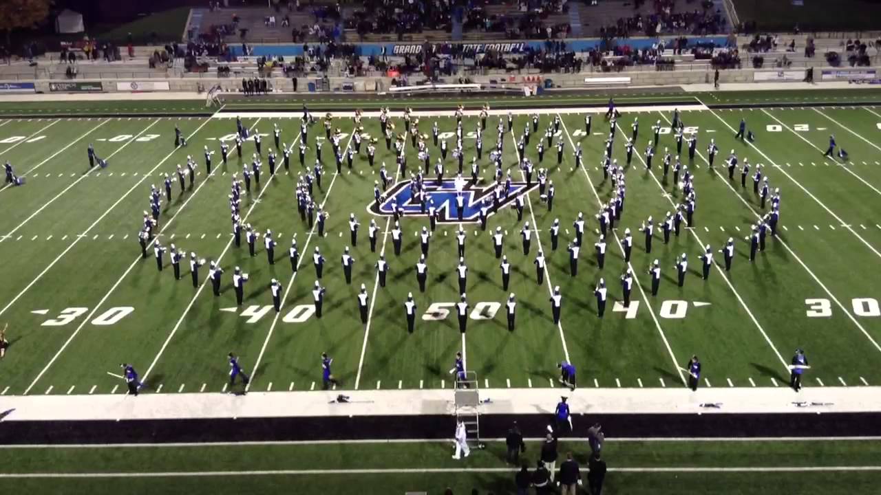 LMB marching their pregame show