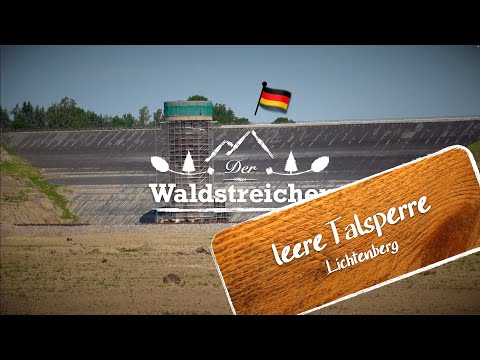 Abgelassene Lichtenberger Talsperre – Spuren der Vergangenheit