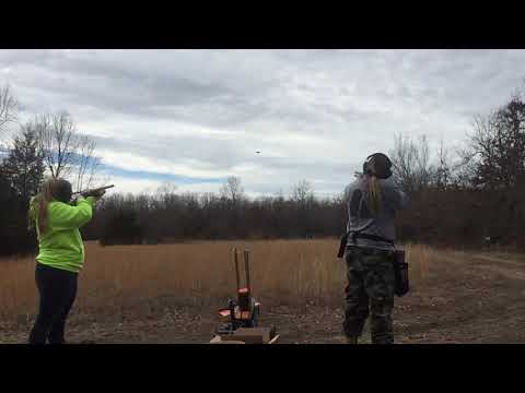 Shootout at the range, Kaylee vs Cassidy, Clay blastin slow-mo