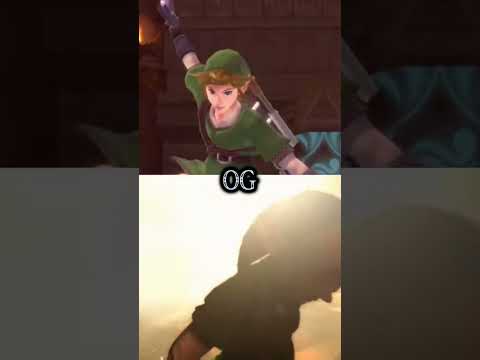 Skyward sword vs Ocarina of Time #zelda #botw