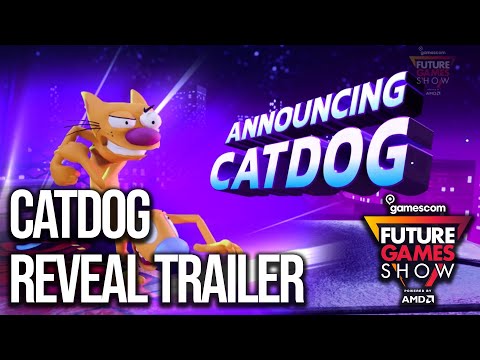 Nickelodeon All-Star Brawl CatDog Reveal Trailer - Future Games Show Gamescom 2021