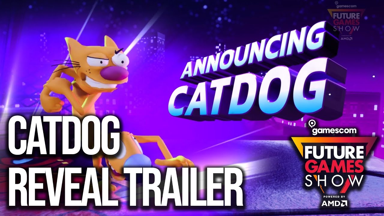 Nickelodeon All-Star Brawl CatDog Reveal Trailer - Future Games Show Gamescom 2021 - YouTube