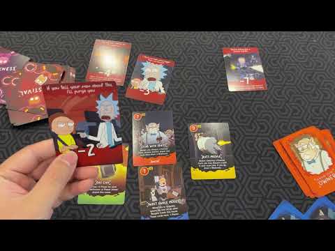 Board Game Reviews Ep #227: RICK AND MORTY: LOOK WHO'S PURGING NOW CARD GAME